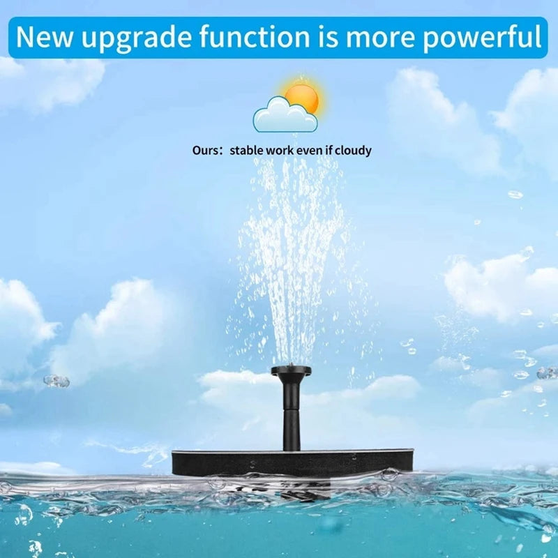 Solar Bird Fountain: Transform Your Garden into a Serene Oasis