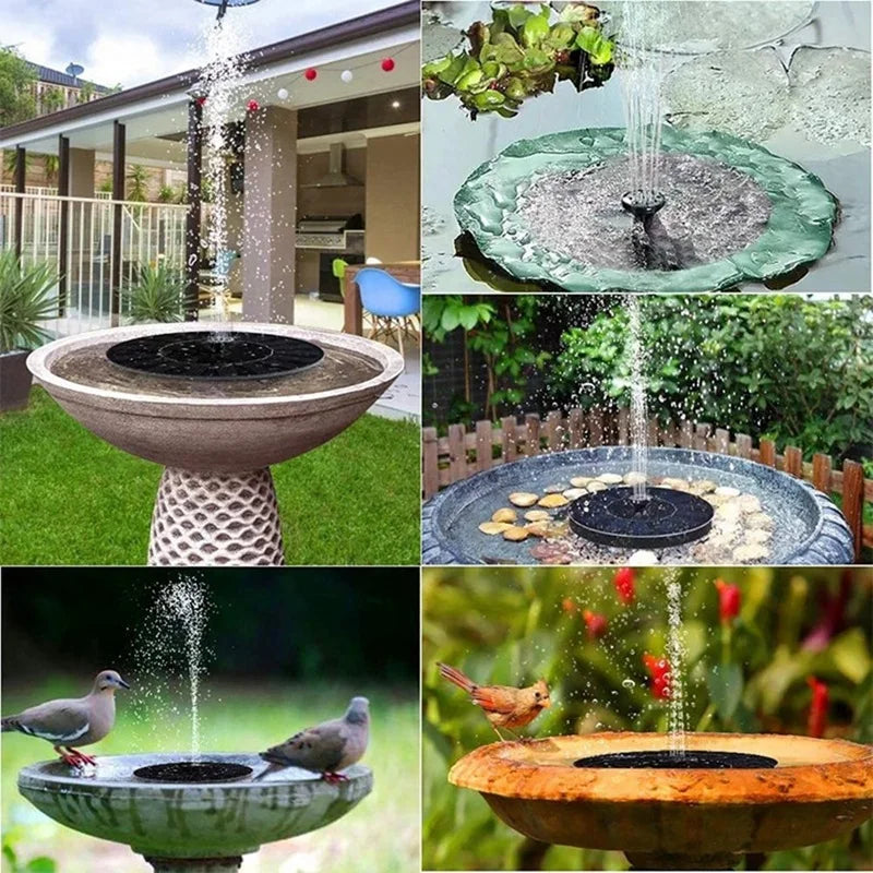 Solar Bird Fountain: Transform Your Garden into a Serene Oasis